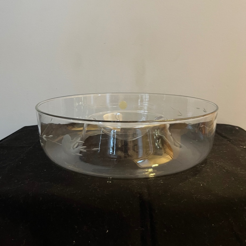 Princess House Chip and Dip Bowl